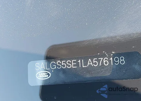 2020 Land Rover Range Rover Supercharged из США, поврежденный, VIN SALGS5SE1LA576198